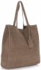 Kožené kabelka shopper bag Vittoria Gotti zemitá V205454